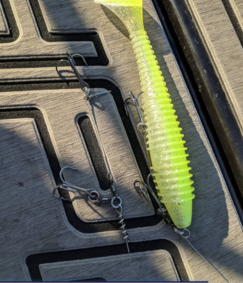 Стингер для приманок Волжские джиги 23-27см крючок 2/0 30кг