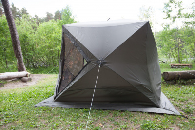 Палатка Пингвин Mr. Fisher Шелтерс 215 с москитной сеткой (215х215/180 см)
