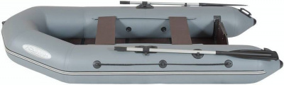 Лодка моторная Лоцман М-290 ЖС (серый)