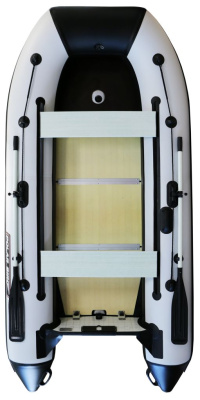 Лодка Polar Bird 340М (Лайт) Стеклокомпозит (Чёрно-белый)