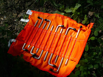 Колышки для палатки "Пингвин" (8-200мм) 10 шт