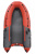 Надувная лодка Boatsman BT340ASR Sport (графитово - красный)