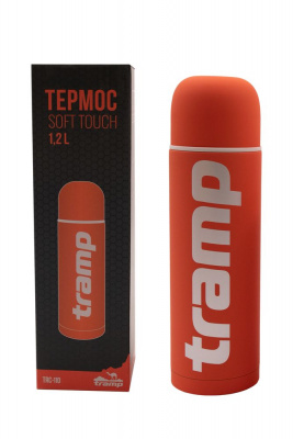 Термос Tramp Soft Touch 1,2 л оранжевый