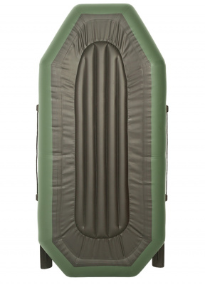 Лодка гребная под мотор Лоцман Стандарт 260 ВНД (зелёный)