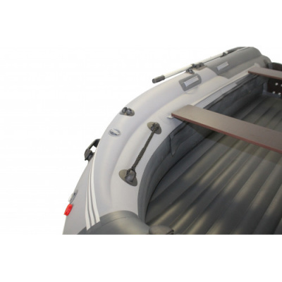 Надувная лодка ПВХ Риф Скат 370 НДFi (интегр. фальшборт, пластиковый транец, НДНД)