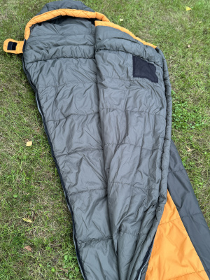 Спальный мешок кокон Tramp Zephir Lite T-Loft Regular (левый) 220*80*55 см (-15°C)