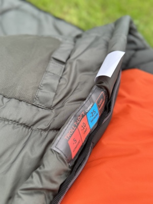 Спальный мешок кокон Tramp Troll T-Loft Compact (правый) 200*90*85 см (-25°C)