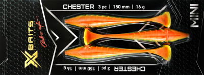 Силиконовая приманка Xbaits Chester Mini 150 mm CHM302 (3шт)
