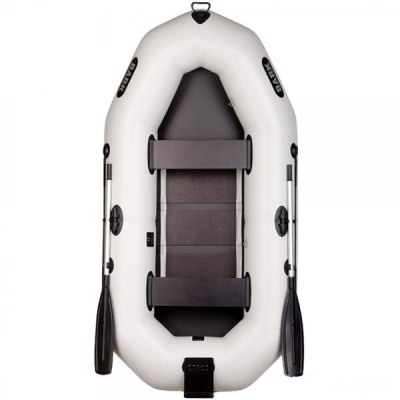 Надувная лодка BARK В-260NP (Светло серая)