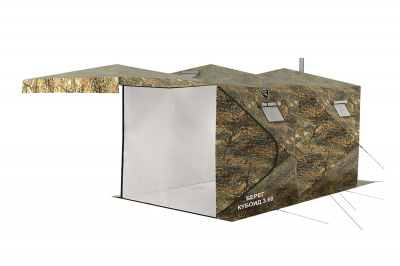 Универсальная палатка Берег Кубоид 3.60 Двухслойный (360х180/190 см)