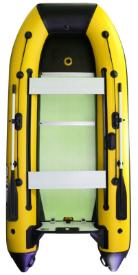 Лодка Polar Bird 320М (Лайт) Стеклокомпозит (Чёрно-желтый)