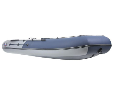 Лодка Grouper GR 350 НДНД (серо - синий) модель 2026 г