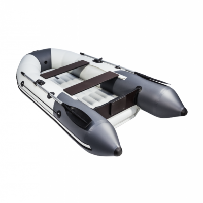 Лодка ПВХ Таймень NX 2800 НДНД "Комби" светло-серый/графит