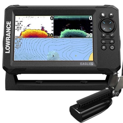 Эхолот Lowrance Eagle 7 с датчиком SplitShot HD