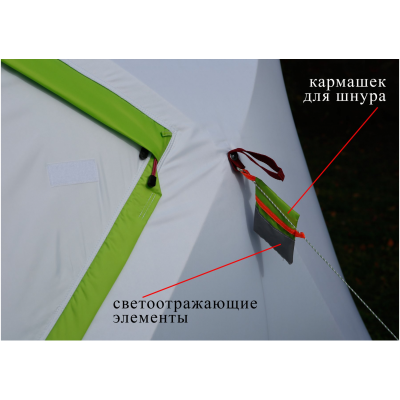 Зимняя палатка Лотос Куб 3 Классик Термо (210х210/180 см)