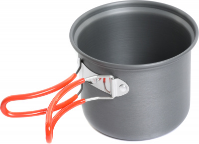 Набор посуды туристической Tramp на 1-2 персоны из анодированного алюминия TRC-075