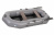 Лодка гребная под мотор Лоцман Профи 260 ВНД (серый)