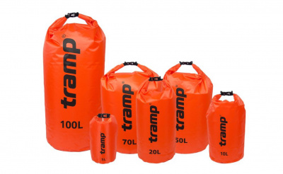 Гермомешок Tramp PVC Diamond Rip-Stop 10 л (TRA-111-orange)