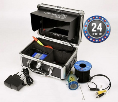 Подводная видеокамера Фишка 703 (24 диода - 12ir+12led) с функцией записи