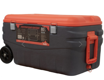 Изотермический Контейнер Tramp на 80 литров  с колесиками TRP-061