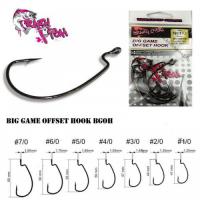 Офсетный крючок Crazy Fish Big Game Offset Hook № 7/0
