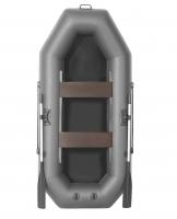 Лодка гребная под мотор Лоцман Стандарт 240 (серый)