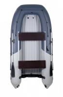 Лодка Grouper GR 335W (кокпит 80 см) НДНД (серо - графитовый) модель 2025 г  