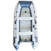 Лодка Polar Bird 340М New Merlin Стеклокомпозит (серо-белый) модель 2025 г + рым/ролик