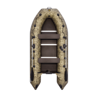 Лодка ПВХ Ривьера Компакт 3400 СК "Камуфляж" камыш