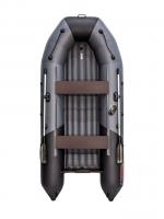 Лодка ПВХ Таймень NX 4000 НДНД PRO Графит/черный