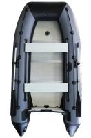 Лодка Polar Bird 320М New Merlin Стеклокомпозит (чёрно-серый) модель 2025 г + рым/ролик