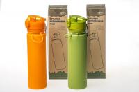 Бутылка силиконовая 0,7 л Tramp