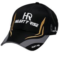 Бейсболка Hearty Rise, черная с золотом