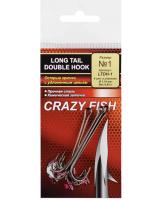 Двойной крючок CF Long Tail Double Hook №2 4шт