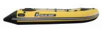 Лодка Polar Bird 340M Merlin НДНД Стеклокомпозит (чёрно-желтый) модель 2025 г + рым/ролик