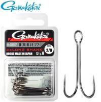 Крючок Gamakatsu Double 22 Long Shank №1/0 6 шт в упаковке