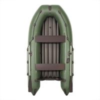Лодка моторная килевая Пилот М-320 НДНД (зелёный)