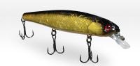 Воблер Jackall Smash minnow 100SP hl gold & black