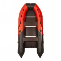Лодка моторная килевая Пилот М-330 ЖС (красно-чёрный)