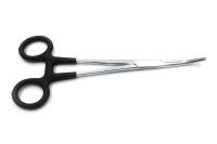 Зажим рыболовный Namazu, экстрактор корнцанг, L-180 мм прорезин. ручки, нерж. сталь