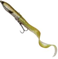 Силиконовая приманка Savage Gear 3D Hard EЕL V2 Tail Bait 17cm 50gr SS Green Silver Ayu