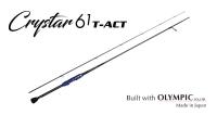 Спиннинг Clear Blue Crystar 61T-ACT 1.85m 0.5-5gr