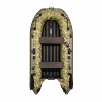 Лодка ПВХ Ривьера Компакт 2900 НДНД "Камуфляж" камыш