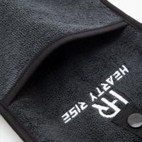 Полотенце на пояс Hearty Rise (черное)