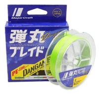 Шнур Major Craft Dangan Braid X4 Green 150m PE#0.8 14lb