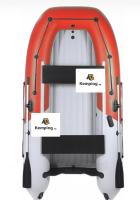 Лодка Grouper GR 335W (кокпит 80 см) НДНД (серо - красный) модель 2025 г