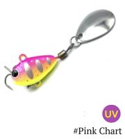 Тейл-спиннер UF Studio Hurricane 10g Pink Chart