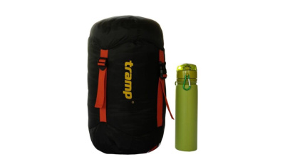 Спальный мешок кокон Tramp Oimyakon T-Loft Regular Olive (правый) 225*80*55 см (-30°C)