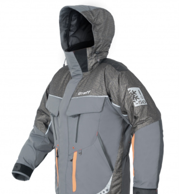 Костюм-поплавок зимний рыболовный Graff (WARMGUARD) 217-O-B XXXL (182-188)