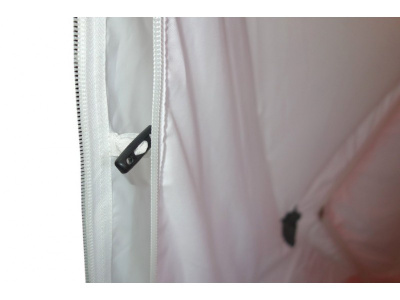 Всесезонная палатка Призма Шелтерс Премиум (2-сл) 215*215 (бело-зелёный)